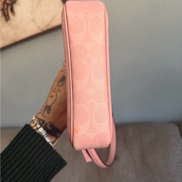 Coach Pink Nolita Shoulder Bag with keychain extender - Picture 8 of 14